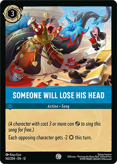 Image for Someone Will Lose His Head (162/204) (Wilds Unknown) - Disney Lorcana