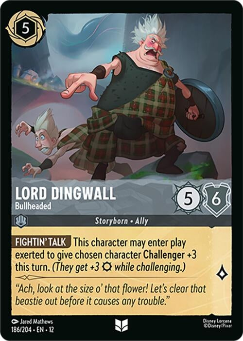 Image for Lord Dingwall - Bullheaded (186/204) (Wilds Unknown) - Disney Lorcana