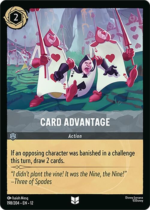 Image for Card Advantage (198/204) (Wilds Unknown) - Disney Lorcana