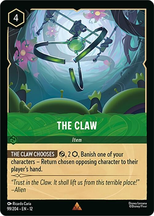 Image for The Claw (99/204) (Wilds Unknown) - Disney Lorcana