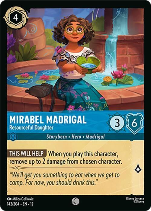 Image for Mirabel Madrigal - Resourceful Daughter (142/204) (Wilds Unknown) - Disney Lorcana
