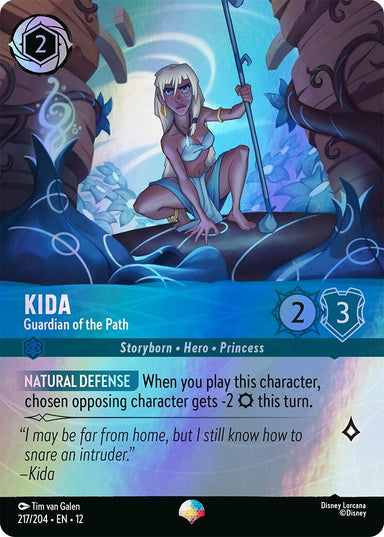 Image for Kida - Guardian of the Path (Epic) (217/204) (Wilds Unknown) - Disney Lorcana