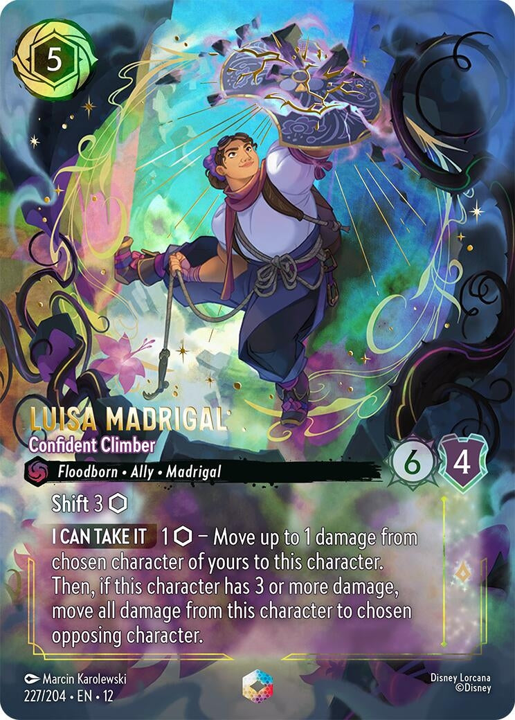 Image for Luisa Madrigal - Confident Climber (Enchanted) (227/204) (Wilds Unknown) - Disney Lorcana