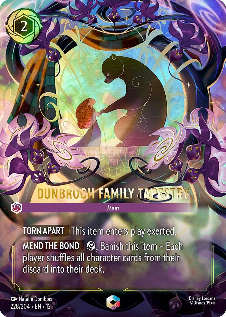 Image for DunBroch Family Tapestry (Enchanted) (228/204) (Wilds Unknown) - Disney Lorcana