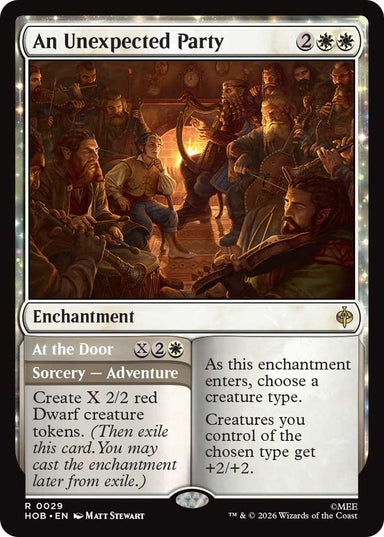 Image for An Unexpected Party (29) (The Hobbit) (HOB) - Magic: The Gathering
