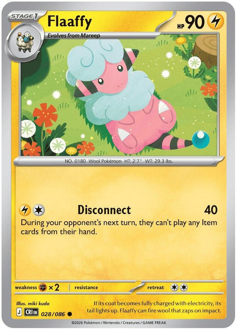 Image for Flaaffy (028/086) (ME04: Chaos Rising) - Pokemon