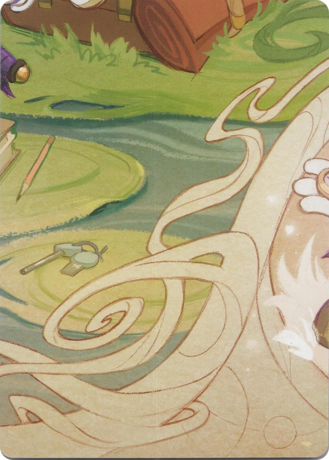Image for Wilds Unknown Puzzle Insert (Bottom Middle) (Wilds Unknown) - Disney Lorcana