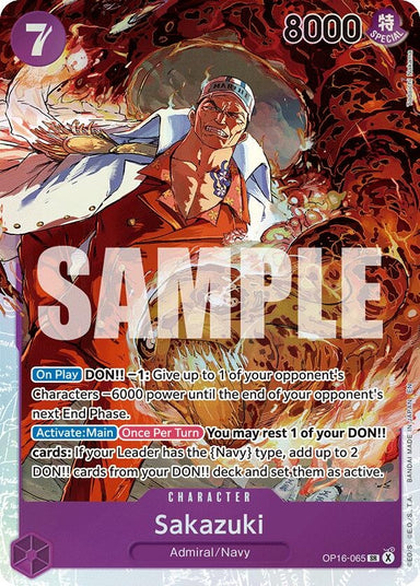 Image for Sakazuki (OP16-065) (The Time of Battle) (OP16) - One Piece Card Game