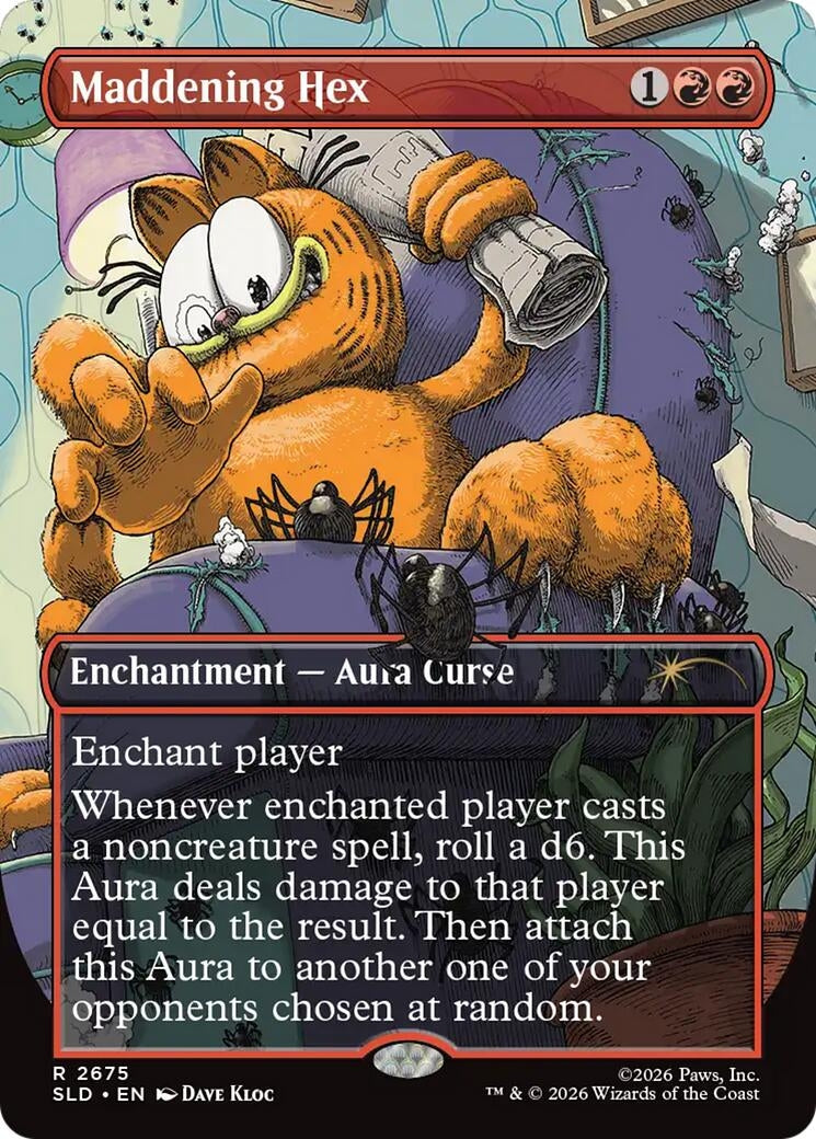 Image for Maddening Hex (2675) (Secret Lair Drop Series) (SLD) - Magic: The Gathering