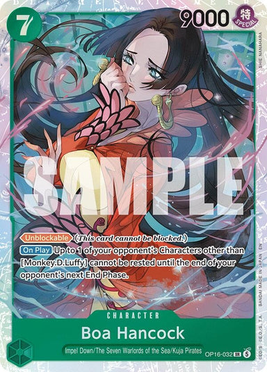 Image for Boa Hancock (OP16-032) (The Time of Battle) (OP16) - One Piece Card Game