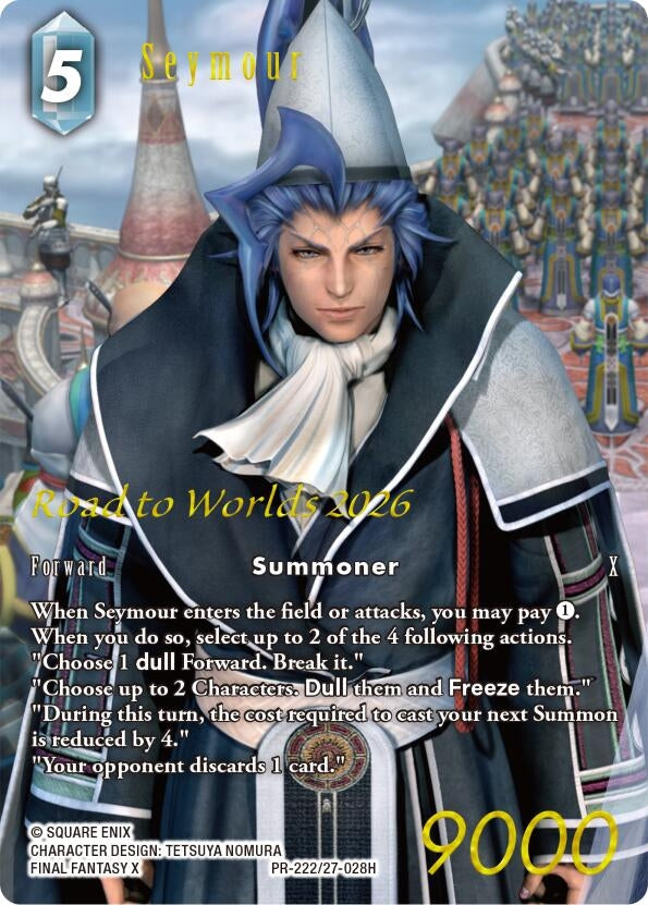 Image for Seymour (Road to Worlds 2026) (PR-222/27-028H) (FF: Promo Cards) (PR) - Final Fantasy TCG