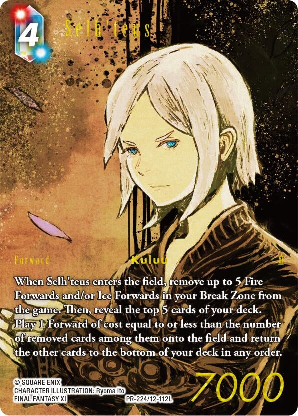 Image for Selh'teus (Road to Worlds 2026) (PR-224/12-112L) (FF: Promo Cards) (PR) - Final Fantasy TCG