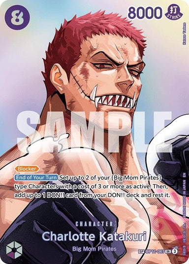 Image for Charlotte Katakuri (SP) (OP11-067) (The Time of Battle) (OP16) - One Piece Card Game