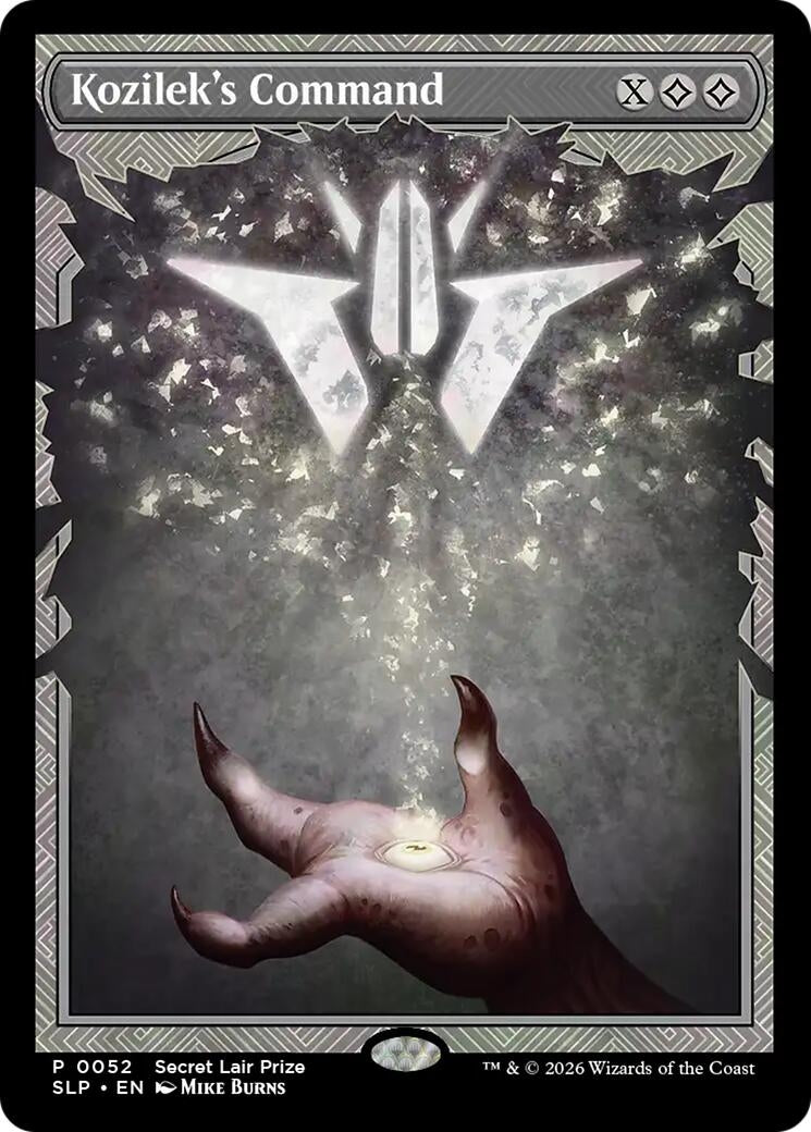 Image for Kozilek's Command (52) (Secret Lair Showdown) (SLP) - Magic: The Gathering