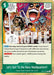 Image for Let's Go!! To the Navy Headquarters.. (OP16-038) (The Time of Battle) (OP16) - One Piece Card Game