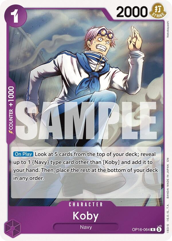 Image for Koby (OP16-064) (The Time of Battle) (OP16) - One Piece Card Game