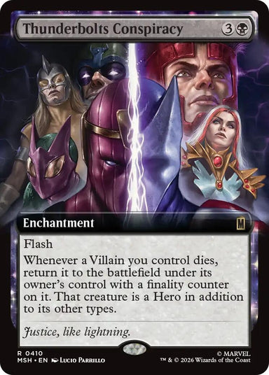Image for Thunderbolts Conspiracy (Extended Art) (410) (Marvel Super Heroes) - Magic: The Gathering