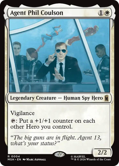 Image for Agent Phil Coulson (4) (Marvel Super Heroes) - Magic: The Gathering