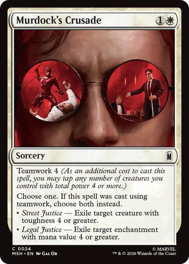 Image for Murdock's Crusade (24) (Marvel Super Heroes) - Magic: The Gathering