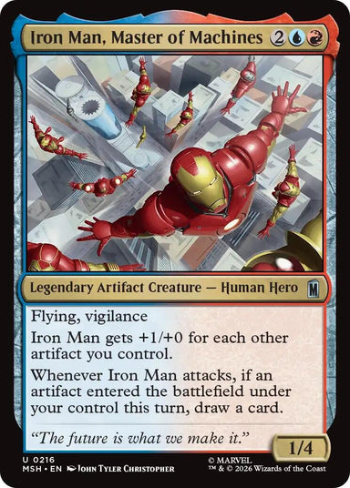 Image for Iron Man, Master of Machines (216) (Marvel Super Heroes) - Magic: The Gathering