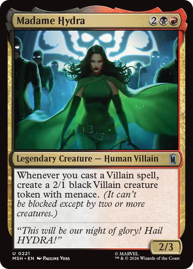 Image for Madame Hydra (221) (Marvel Super Heroes) - Magic: The Gathering