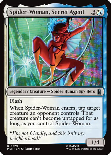 Image for Spider-Woman, Secret Agent (229) (Marvel Super Heroes) - Magic: The Gathering