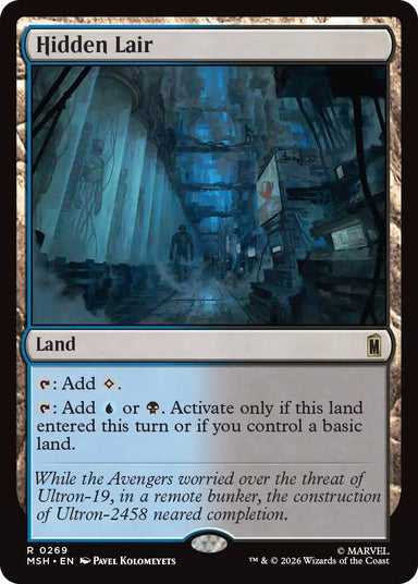 Image for Hidden Lair (269) (Marvel Super Heroes) - Magic: The Gathering