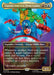 Image for Captain America, Team Leader (Borderless) (Surge Foil) (879) (Commander: Marvel Super Heroes) - Magic: The Gathering