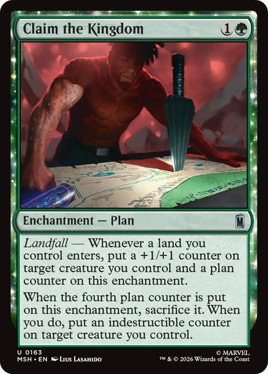 Image for Claim the Kingdom (163) (Marvel Super Heroes) - Magic: The Gathering