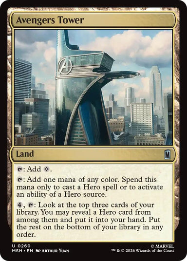 Image for Avengers Tower (260) (Marvel Super Heroes) - Magic: The Gathering