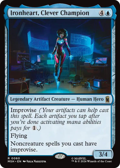 Image for Ironheart, Clever Champion (60) (Marvel Super Heroes) - Magic: The Gathering