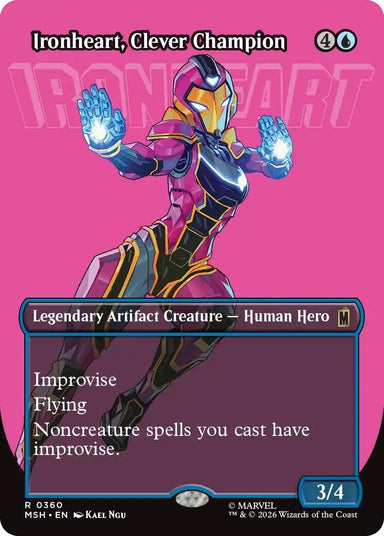 Image for Ironheart, Clever Champion (Borderless) (360) (Marvel Super Heroes) - Magic: The Gathering