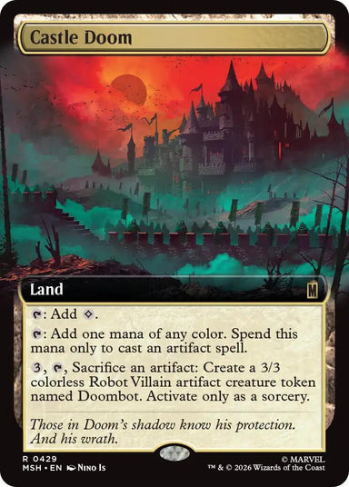 Image for Castle Doom (Extended Art) (429) (Marvel Super Heroes) - Magic: The Gathering