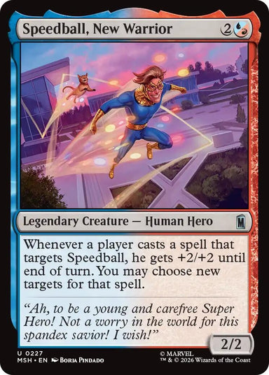 Image for Speedball, New Warrior (227) (Marvel Super Heroes) - Magic: The Gathering