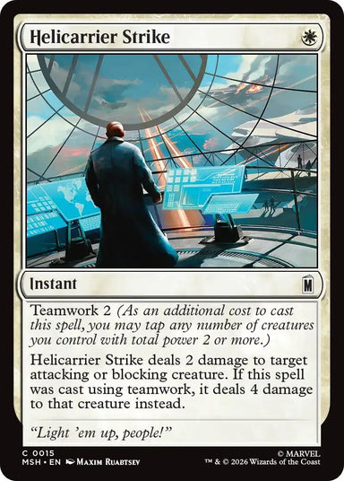 Image for Helicarrier Strike (15) (Marvel Super Heroes) - Magic: The Gathering