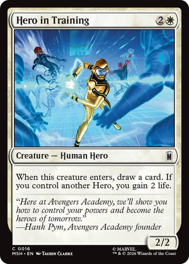 Image for Hero in Training (16) (Marvel Super Heroes) - Magic: The Gathering