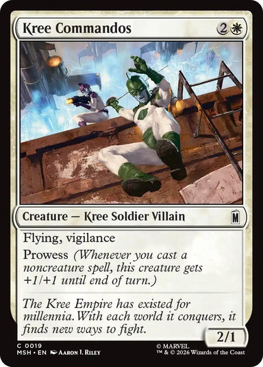 Image for Kree Commandos (19) (Marvel Super Heroes) - Magic: The Gathering