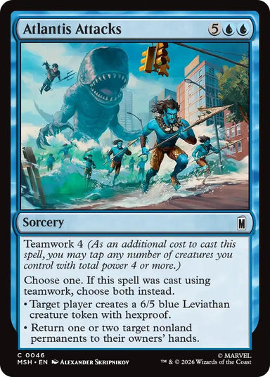 Image for Atlantis Attacks (46) (Marvel Super Heroes) - Magic: The Gathering