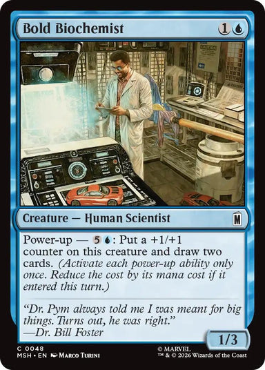 Image for Bold Biochemist (48) (Marvel Super Heroes) - Magic: The Gathering