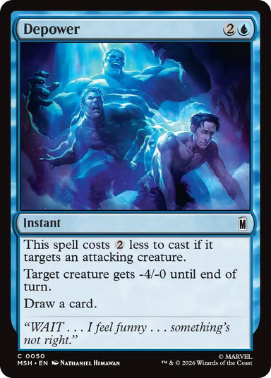 Image for Depower (50) (Marvel Super Heroes) - Magic: The Gathering