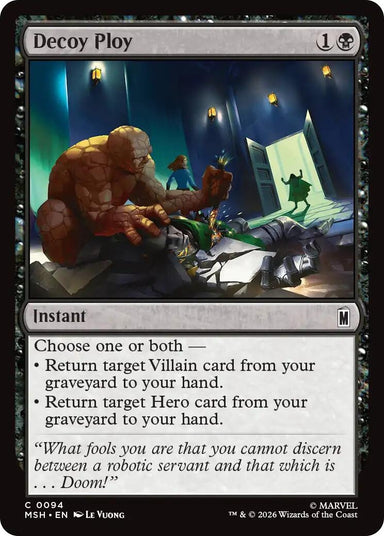 Image for Decoy Ploy (94) (Marvel Super Heroes) - Magic: The Gathering