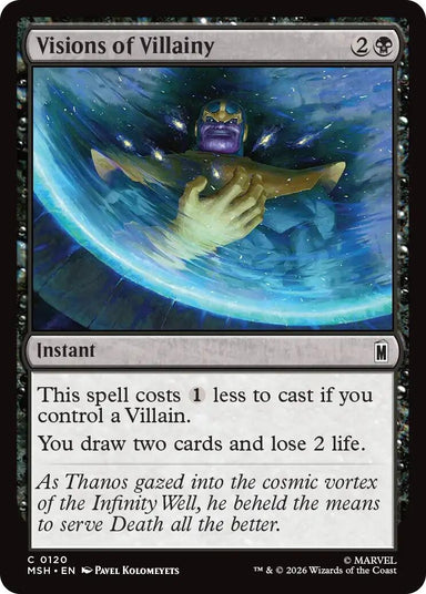 Image for Visions of Villainy (120) (Marvel Super Heroes) - Magic: The Gathering