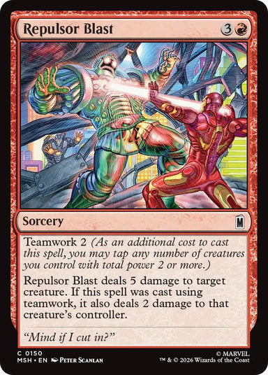 Image for Repulsor Blast (150) (Marvel Super Heroes) - Magic: The Gathering