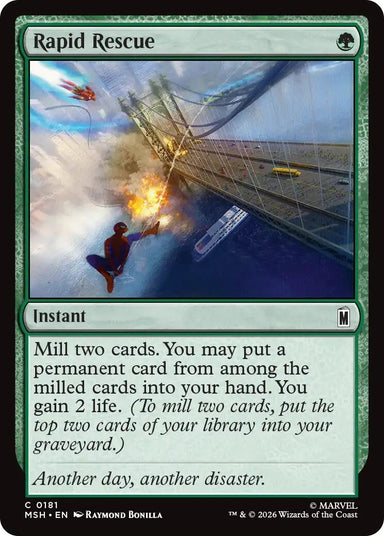 Image for Rapid Rescue (181) (Marvel Super Heroes) - Magic: The Gathering
