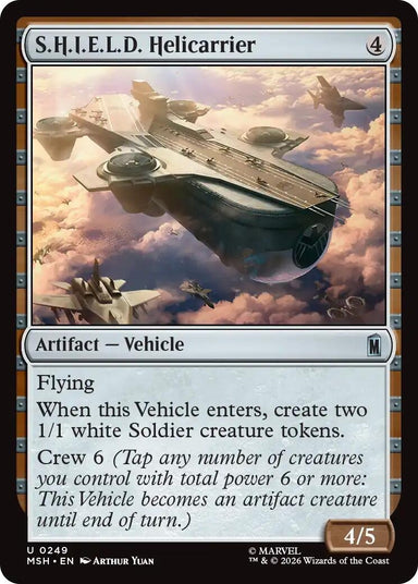 Image for S.H.I.E.L.D. Helicarrier (249) (Marvel Super Heroes) - Magic: The Gathering