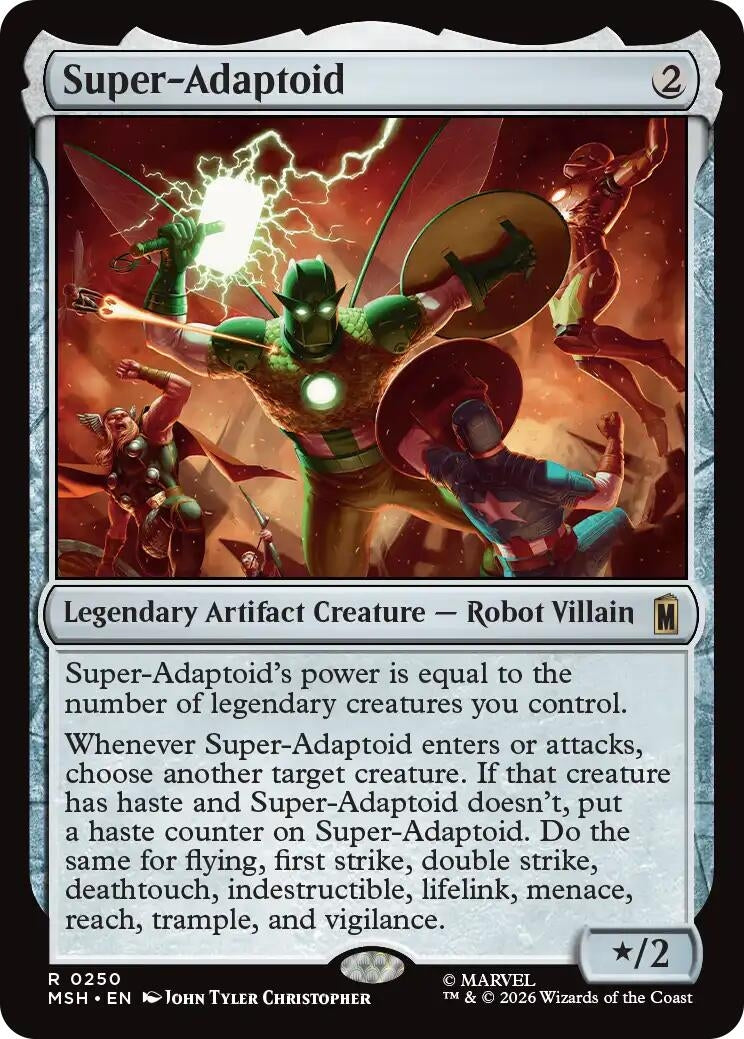 Image for Super-Adaptoid (250) (Marvel Super Heroes) - Magic: The Gathering