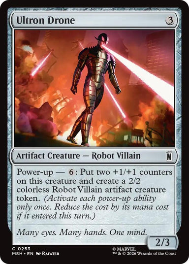Image for Ultron Drone (253) (Marvel Super Heroes) - Magic: The Gathering