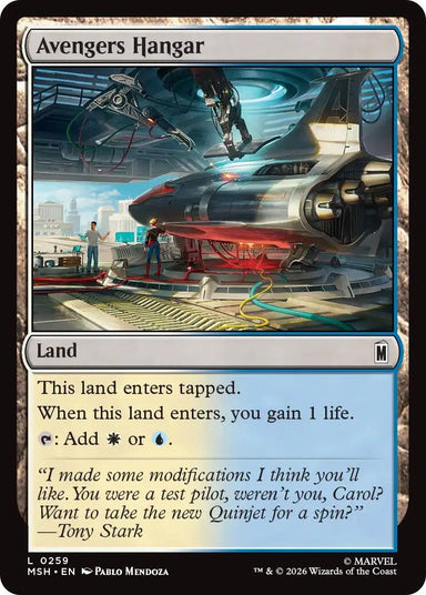 Image for Avengers Hangar (259) (Marvel Super Heroes) - Magic: The Gathering