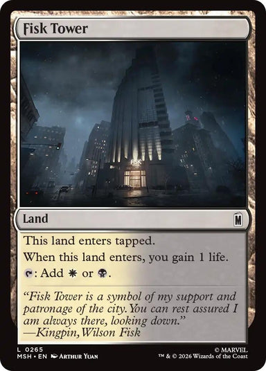 Image for Fisk Tower (265) (Marvel Super Heroes) - Magic: The Gathering