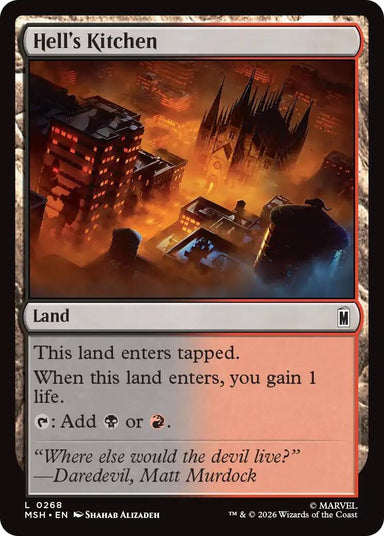 Image for Hell's Kitchen (268) (Marvel Super Heroes) - Magic: The Gathering